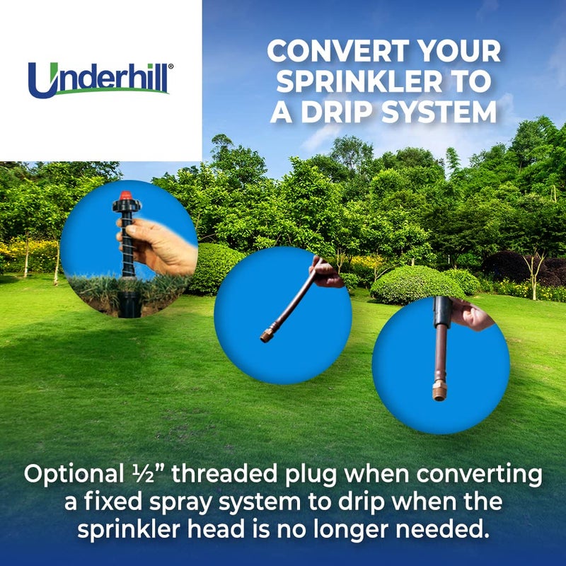 Underhill EasyOut 2in1 Sprinkler Removal Tool for Rotors and Spray Head Replacement with Torque Wrench, Irrigation Pop-up Repair Tool, A-EO-SRT-RS - Image 4